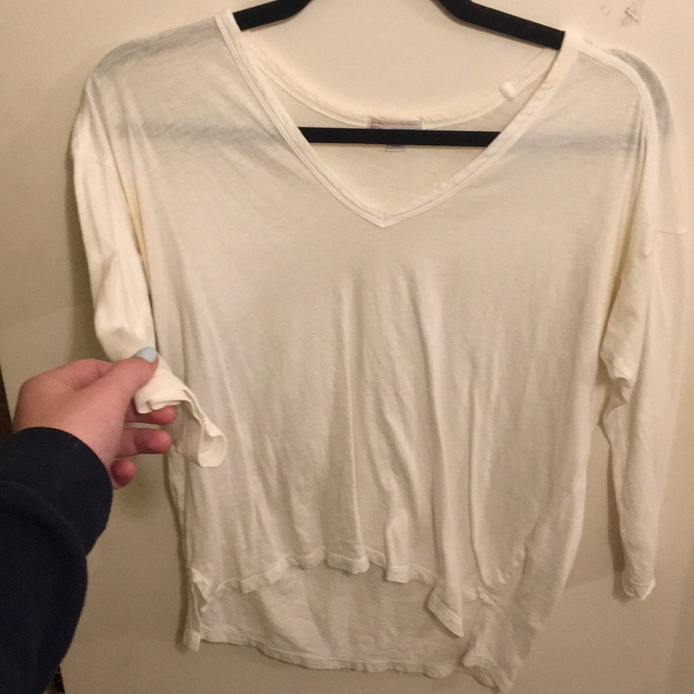white long sleeve